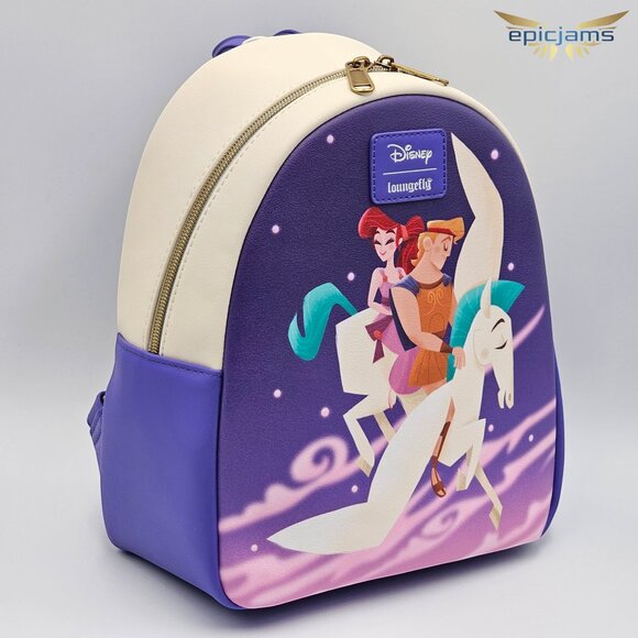Loungefly Disney Hercules Meg & Hercules Mini Backpack - Picture 2 of 5